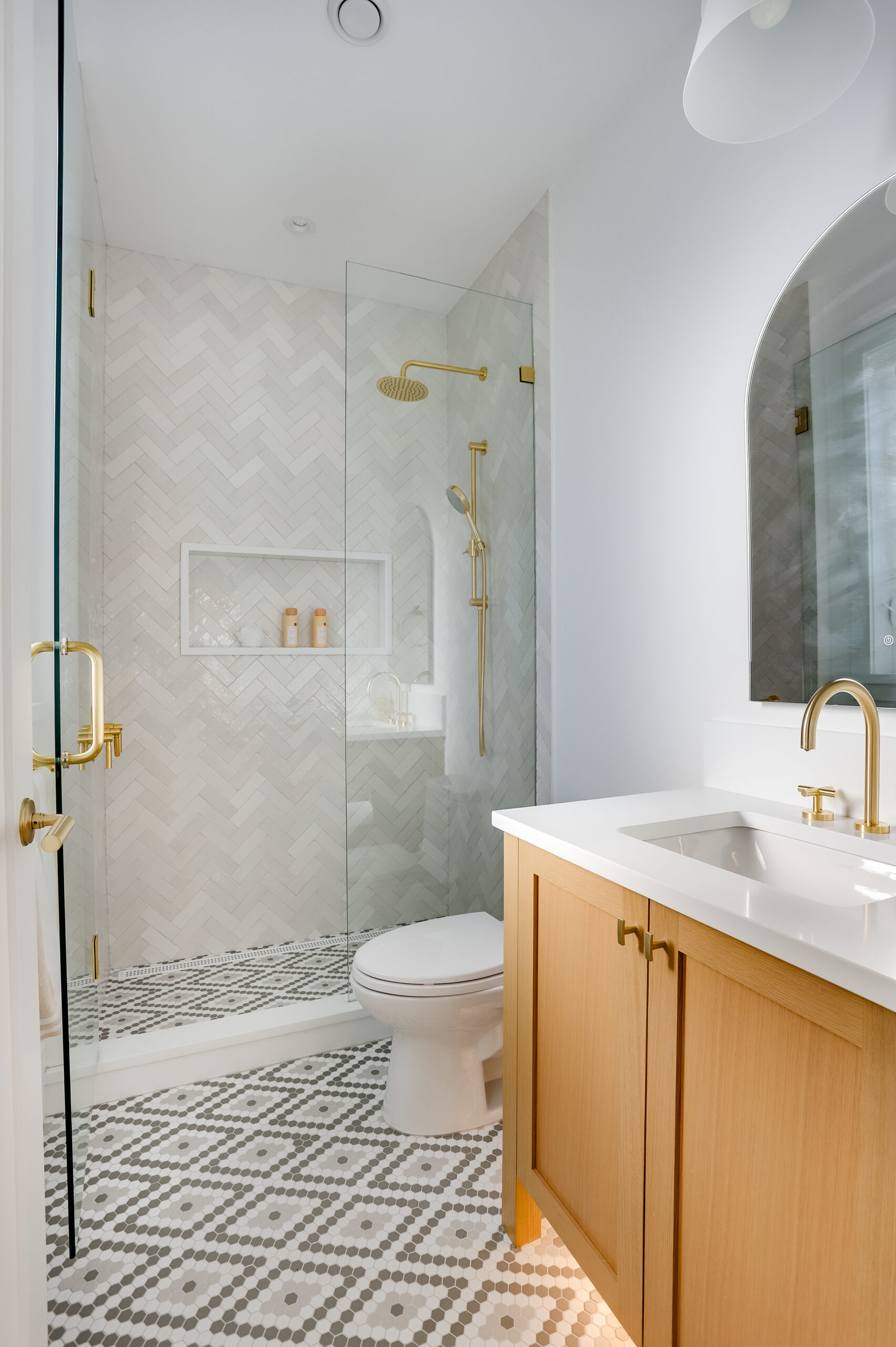 Island Glass and Mirror Shower Glass Installation